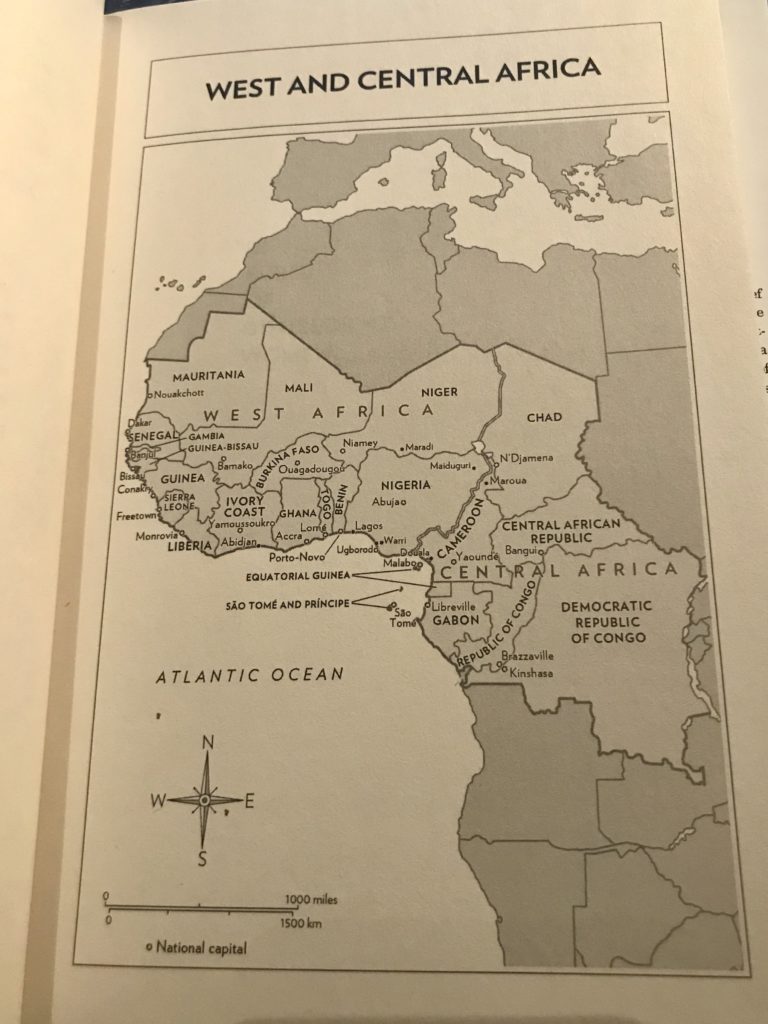 Map from Dionne Searcey's book,"In Pursuit of Disobedient Women" (Penguin Random House, 2020)