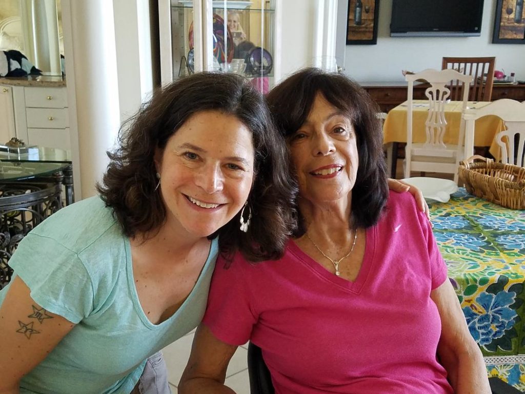 Mindy Uhrlaub, author of Unnatural Resources, with her mother, Sharon Weinberg/Courtesy: Mindy Uhrlaub