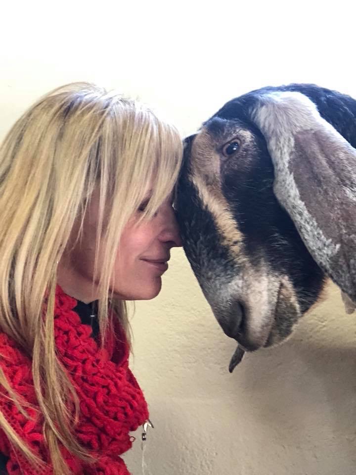 Laurie Zaleski, author of Funny Farm-My Unexpected Life with 600 Rescue Animals/Photo: Courtesy Laurie Zaleski