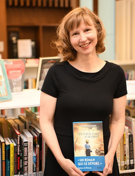 Janet Skeslien Charles, author The Paris Library/Photo: Krystal Kenney