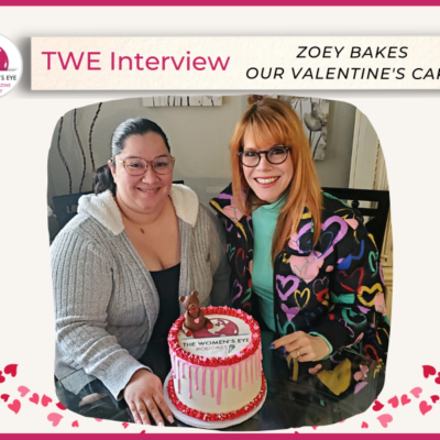 TWE Fun Stuff: Zoey Bakes in Las Vegas (AKA Maria Tereso) bakes our TWE Valentines cake we are donating to the non-profit Unspeakable