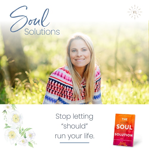 Vanessa Loder, author of The Soul Solution with her advice/Photo Courtesy Vanessa Loder