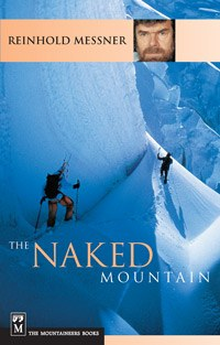 The Naked Mountain by Reinhold Messner book cover